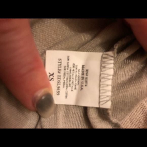 Ella Moss Metallic Striped Dress - Picture 3 of 3